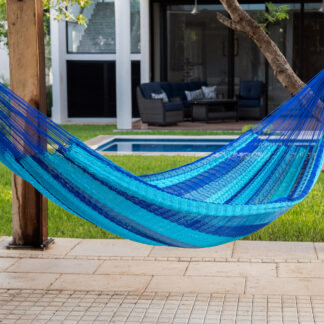 Hamaca EXTERIA CINTAS AZULES
